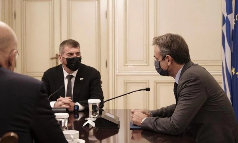 Μητσοτάκης-Ασκεναζί: Οι τουρκικές προκλήσεις αγγίζουν ζωτικά ευρωπαϊκά συμφέροντα